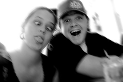 Brian and Alice beeing silly