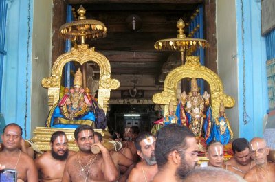 Perumal Kovil Navarathiri Uthsavam Day10 - Mahanavami - Morning Uthsavam -