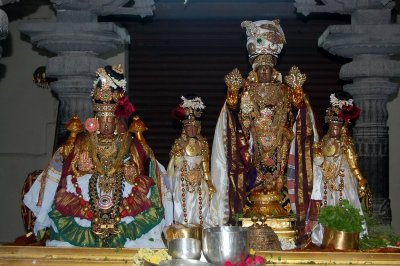 Perumal Kovil Navarathiri Uthsavam Day10 - Mahanavami - Evening Uthsavam 