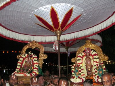 Perumal Kovil Theppam - Day3 & Sri Thirumazhisai Azwar Satrumurai