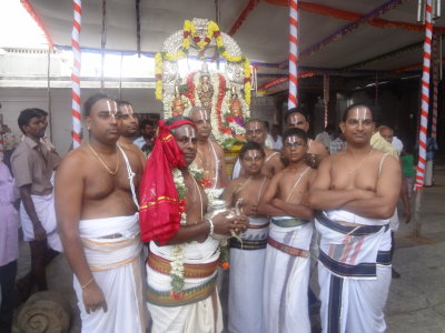 Sri Neervannar utsavam dwajarohanam 1st day mroning