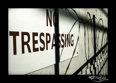 324:366No Trespassing