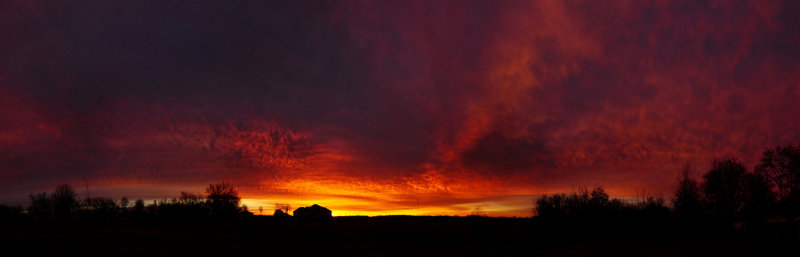 Cold Morning Sunrise