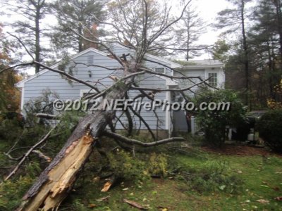 10/29/2012 Hurricane Sandy Whitman MA