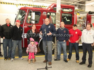 12/16/2012 Bicycle Donation To Accident Victim Whitman MA