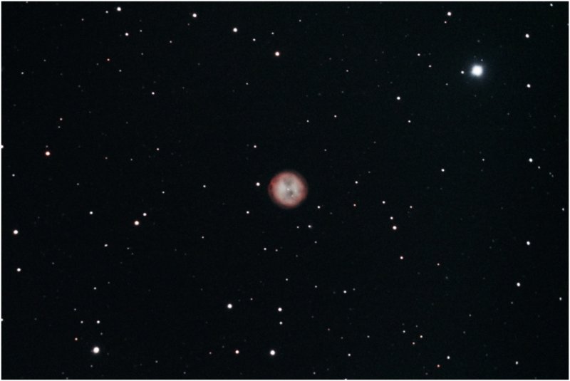 The Owl nebula, M97, in Ursa Major
