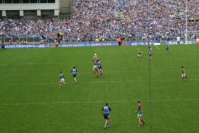 All Ireland football semi final 2006. Dublin versus Mayo.