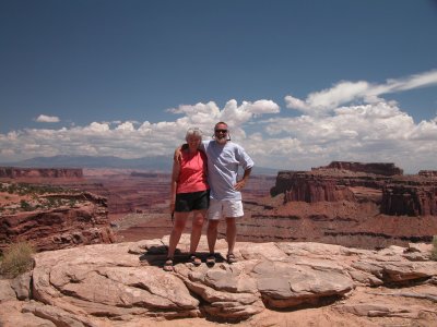 Deb  & Kim at Canyonlands National Park