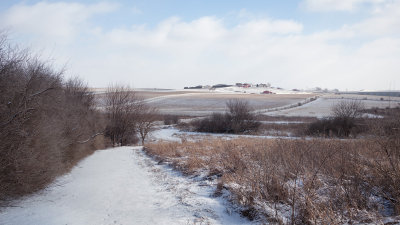 Farm on the Hill, January