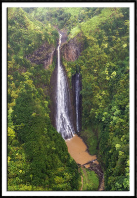 Jurassic Falls (aerial view)