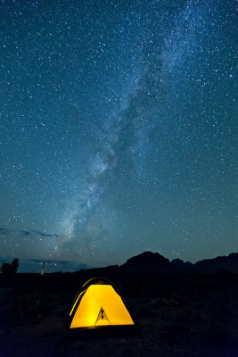 Tent and Milky Way