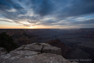 Sunset at Hopi point - Grand Canyon - Arizona