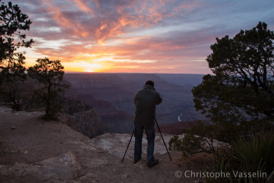Sunset at Hopi point - Grand Canyon - Arizona