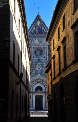 facade on Duomo Orvieto 