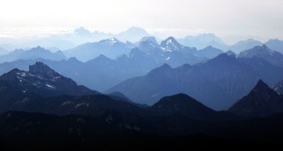 Western Slope of Cascade Mountains, Washington  