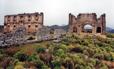 The Basilica Aspendos, Turkey  