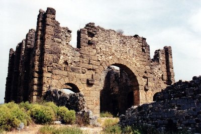 The Basilica Aspendos, Turkey