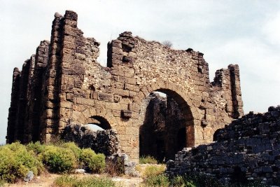 The Basilica Aspendos, Turkey 