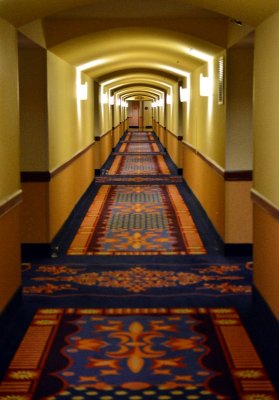 Hallway at Rio Hotel, Las Vegas, Nevada 