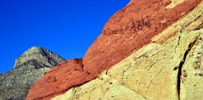 colors of Red Rock Canyon, Las Vegas, Nevada  