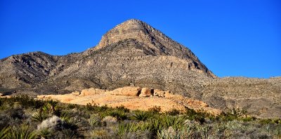 Turtlehead Mountain, Calico Hills, Red  Rock Canyon, Las Vegas, Nevada  
