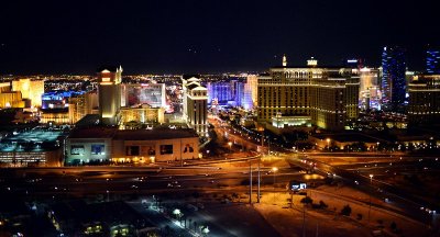 Hotels on Las Vegas Strip, Las Vegas, Nevada  