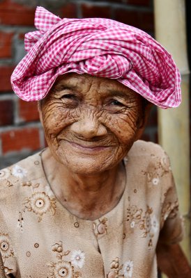 My great aunt, Ben Tre, Mekong Delta, Vietnam 