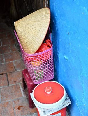 conical hat, Hanoi Old Quarter, Hanoi, Vietnam  