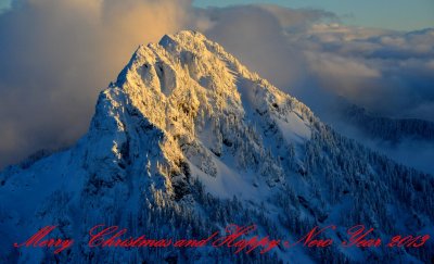 Mc Clain Peaks Cascade Mountains Washington PNW 