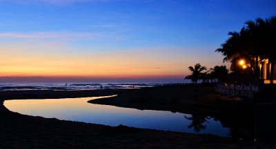 sunrise Danang Beach, Sao Bien Public Beach, Danang, Vietnam  