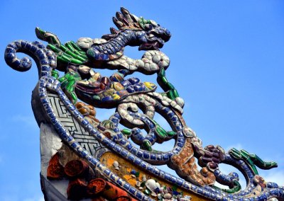 dragon ,Tam Thai pagoda, Marble Mountains, Da Nang, Vietnam 