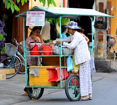 sweet soup cart, Hoi An, Vietnam 