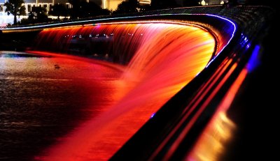 An Sao bridge, Phu My Hung, Saigon, Vietnam 