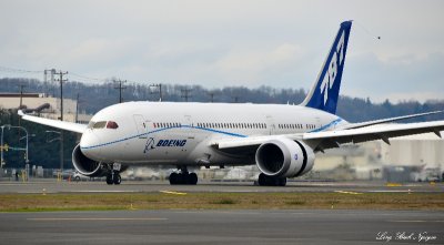 Boeing 787 Dreamliner, 2nd Flight Test, Battery Problem, Boeing Field  