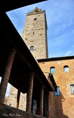 Tower, Torre Grossa, San Gimignano, Italy  