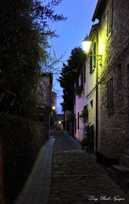 night time, Monteriggioni, Italy  