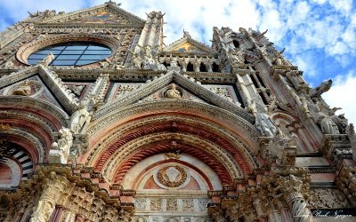 Siena Duomo Facade, Siena, Italy  
