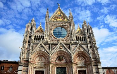 Siena Duomo Facade,  Siena, Italy 