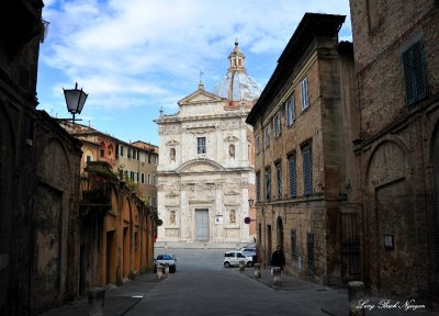 Via Lucherini, Santa Maria di Provenzano, Piazza di Provenzano, Siena, Italy 