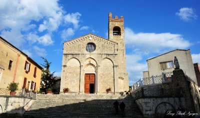 Basillica of Sant Agata, Asciano, Italy  