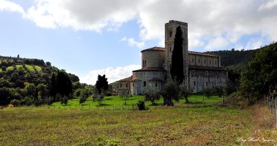 Abbey of SantAntimo, Tuscany, Italy  