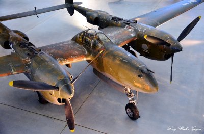P-38 Lightning, National Air and Space Museum, Steven F. Udvar-Hazy Center