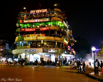 City View Cafe, Dinh Tien Hoang street, Hanoi, Vietnam  