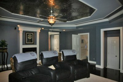 Attic Entertainment Room