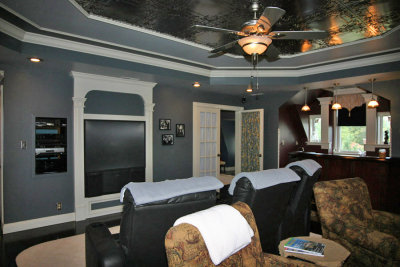 Attic Entertainment Room