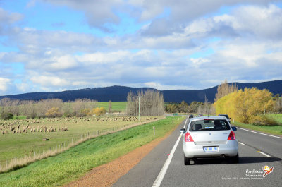 On the way, Tasmania