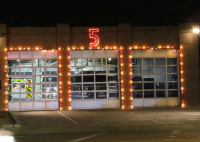 Mesquite Fire Dept. in the X-mas Spirit