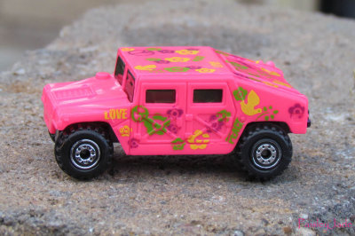 Pink HotWheel Hummer