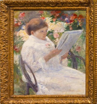Mary Cassatt, On a Balcony
