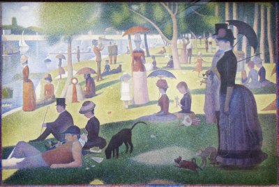 Georges Seurat A Sunday on La Grande Jatte - 1884, 1884-1886